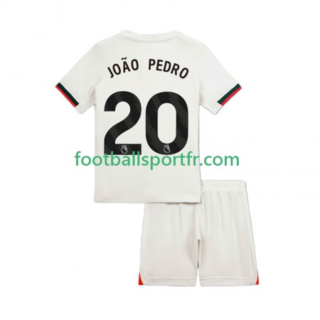 Tenue Chelsea Joao Pedro 20 Enfant Exterieur 2025-2026 Maillot de Foot